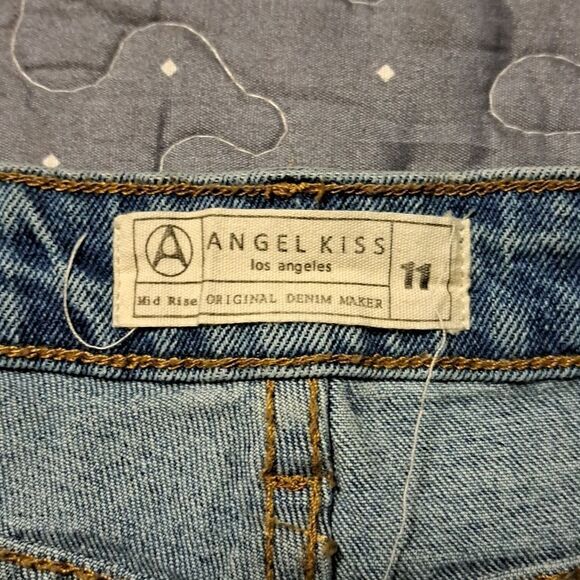 Angel Kiss jean rose shorts size 11 - Picture 2 of 5